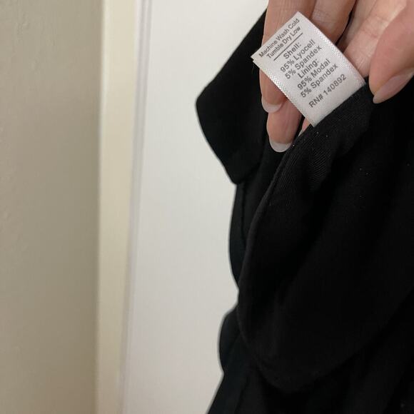 Marine Layer Lexi Rib Daytime Midi bodycon black Dress small - Picture 5 of 7